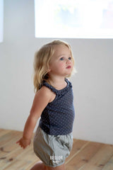 ［BELLOT］Dot frill camisole (baby)