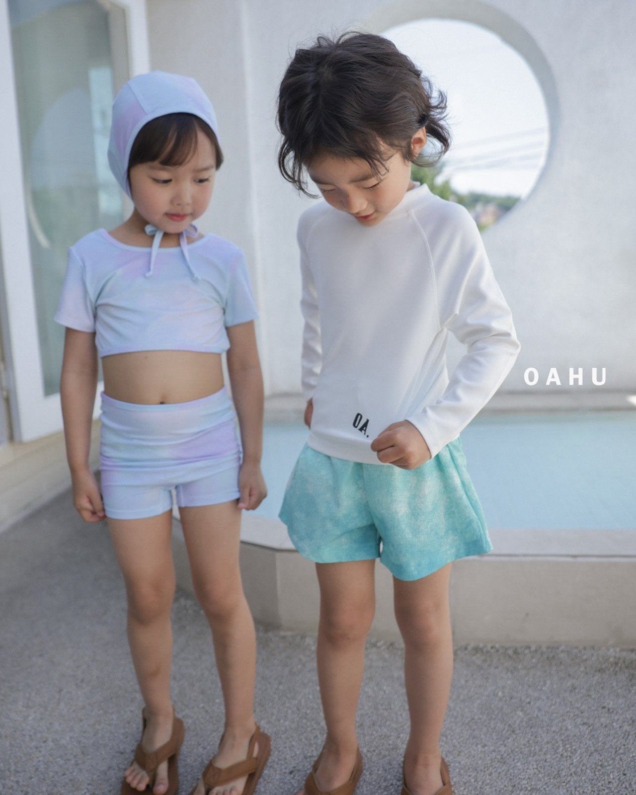 ［oahu］Tie swim pants
