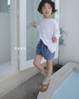 ［oahu］Leopard terry short pants