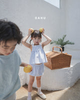 ［oahu］Cony lace skirt pants