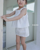 ［oahu］Cony lace skirt pants