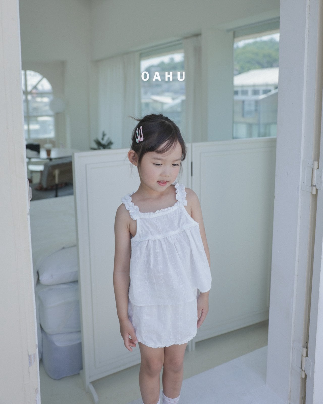 ［oahu］Cony lace blouse