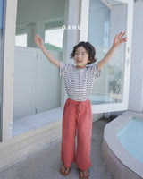 ［oahu］Woody pigment linen pants