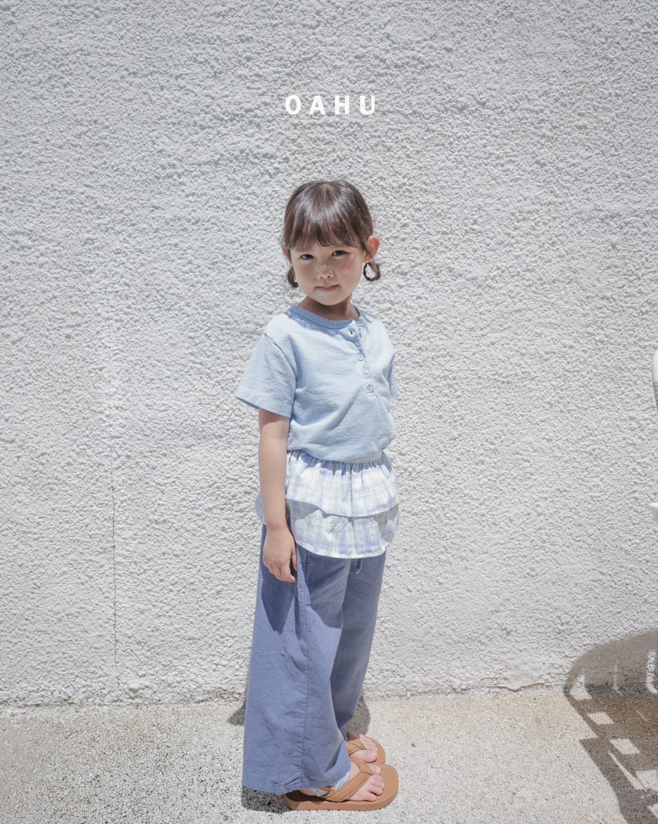 ［oahu］Woody pigment linen pants