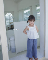 ［oahu］Woody pigment linen pants
