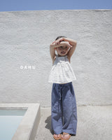 ［oahu］Woody pigment linen pants