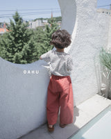 ［oahu］Foret stripe tee