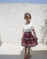 ［oahu］Bims check skirt