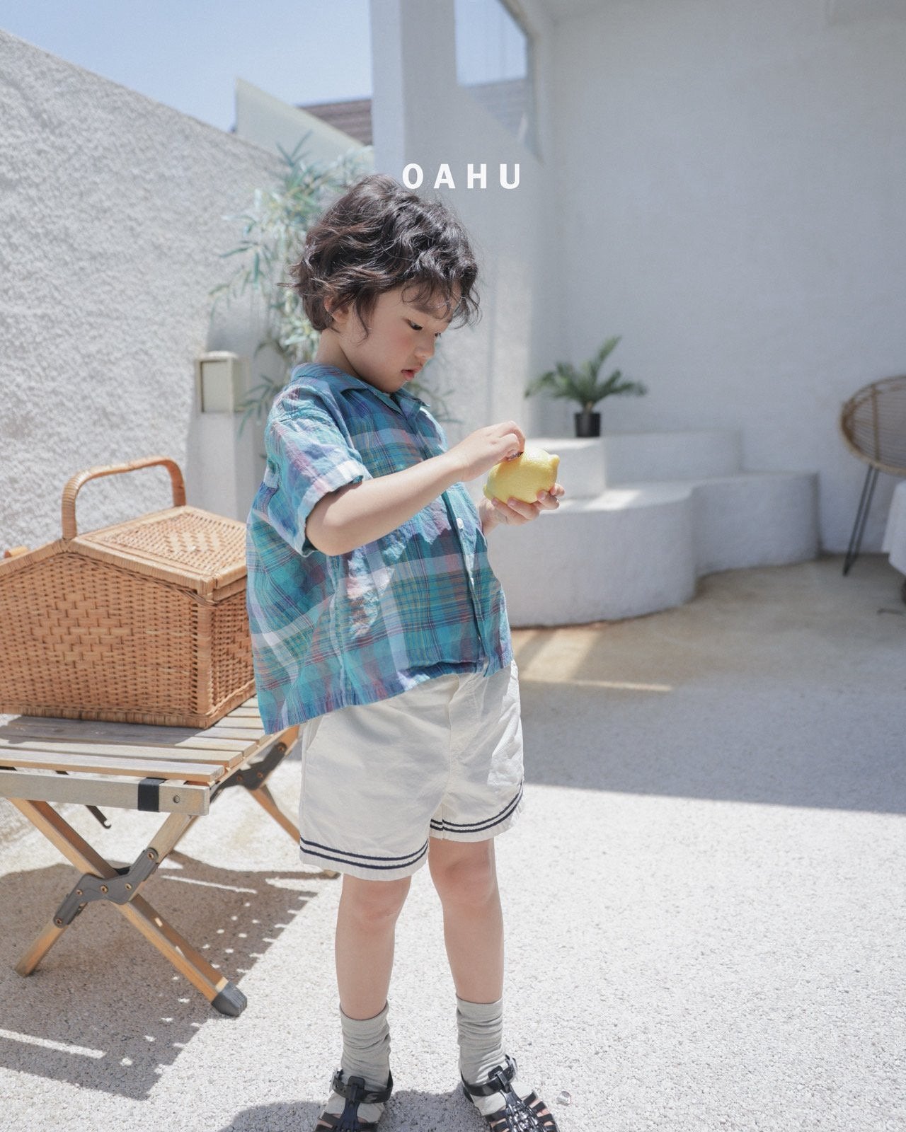 ［oahu］Marine short pants