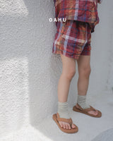 ［oahu］Bims check short pants