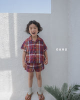 ［oahu］Bims check short pants