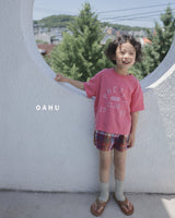 ［oahu］Bims check short pants