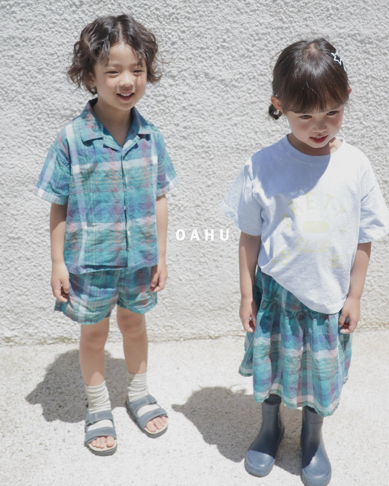 ［oahu］Bims check short pants