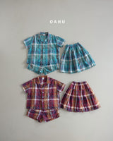 ［oahu］Bims check short pants