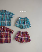 ［oahu］Bims check short pants