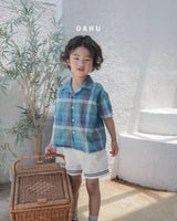 ［oahu］Bims check shirt