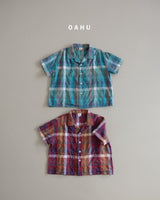 ［oahu］Bims check shirt