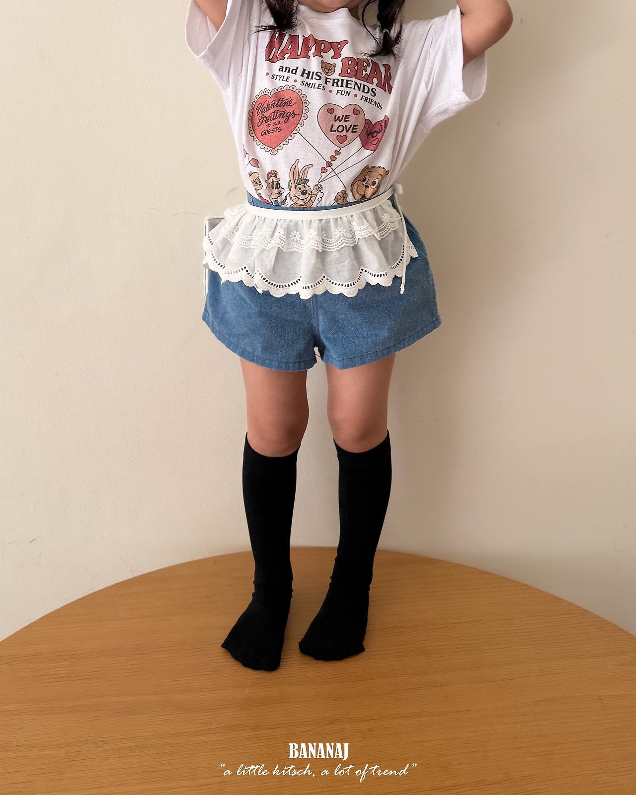 ［BANANAJ］Mathilda bear tee