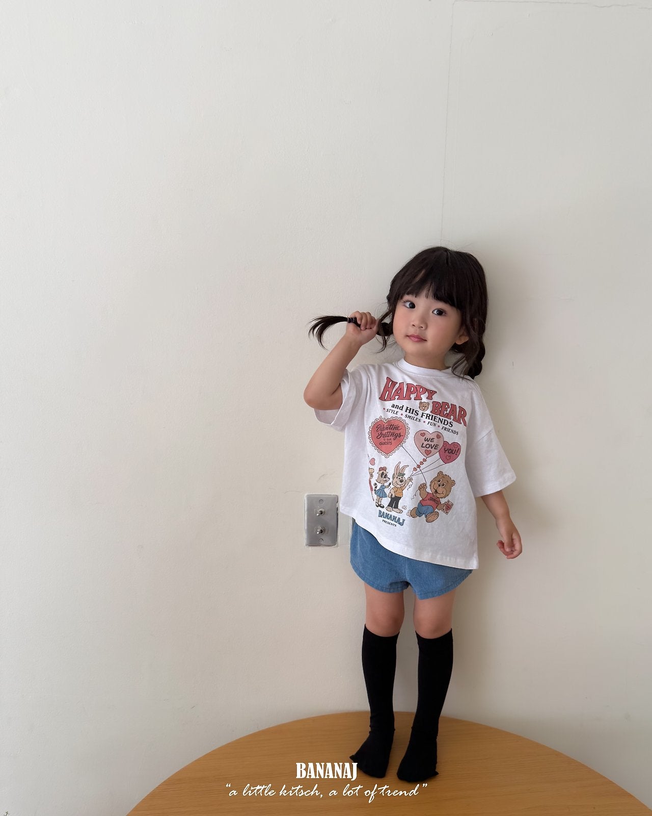 ［BANANAJ］Mathilda bear tee