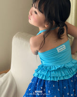 ［BANANAJ］Tina cancan halter tee