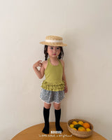 ［BANANAJ］Tina cancan halter tee