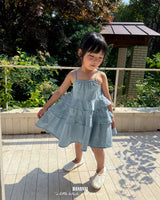 ［BANANAJ］Dorothy denim one-piece
