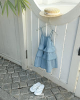 ［BANANAJ］Dorothy denim one-piece