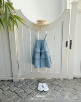 ［BANANAJ］Dorothy denim one-piece