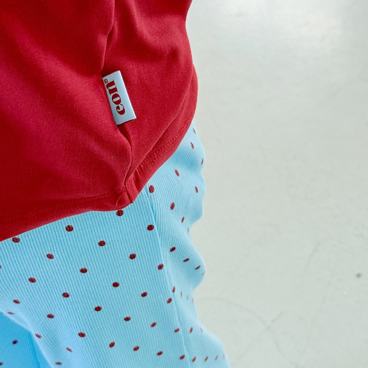 ［con］Water drop pants