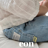 ［con］Summer denim short pants