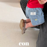 ［con］Summer denim short pants
