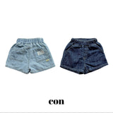 ［con］Summer denim short pants