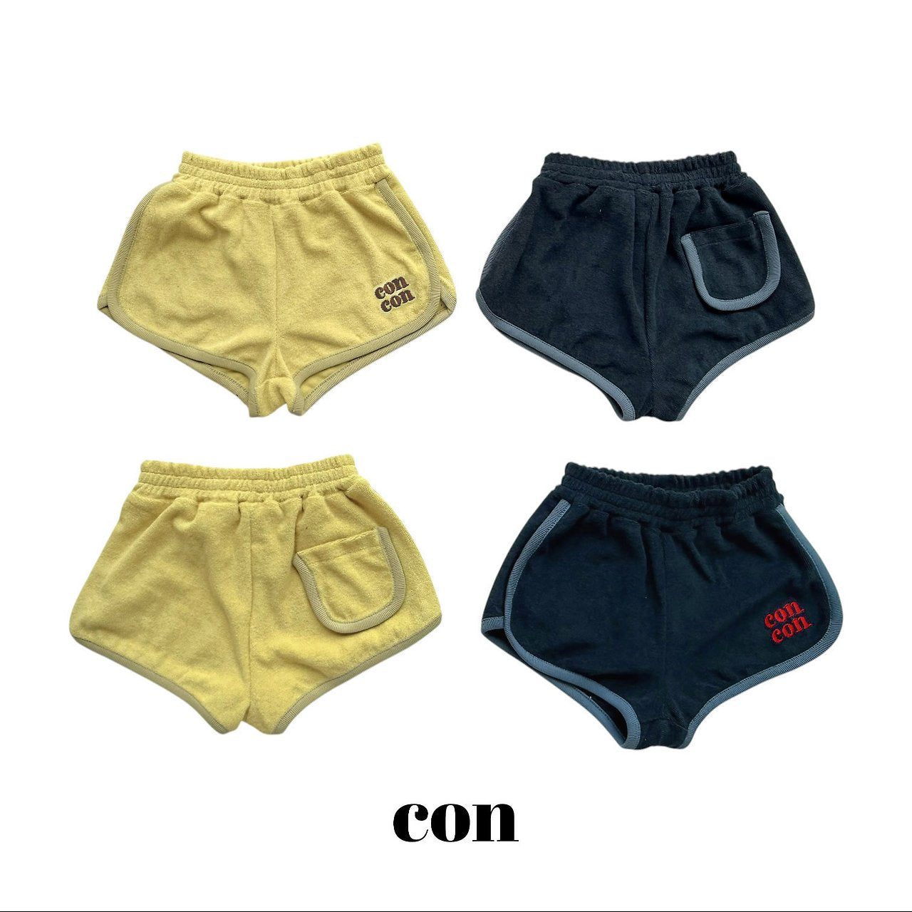 ［con］Italy short pants