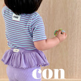 ［con］Summer frill short leggings