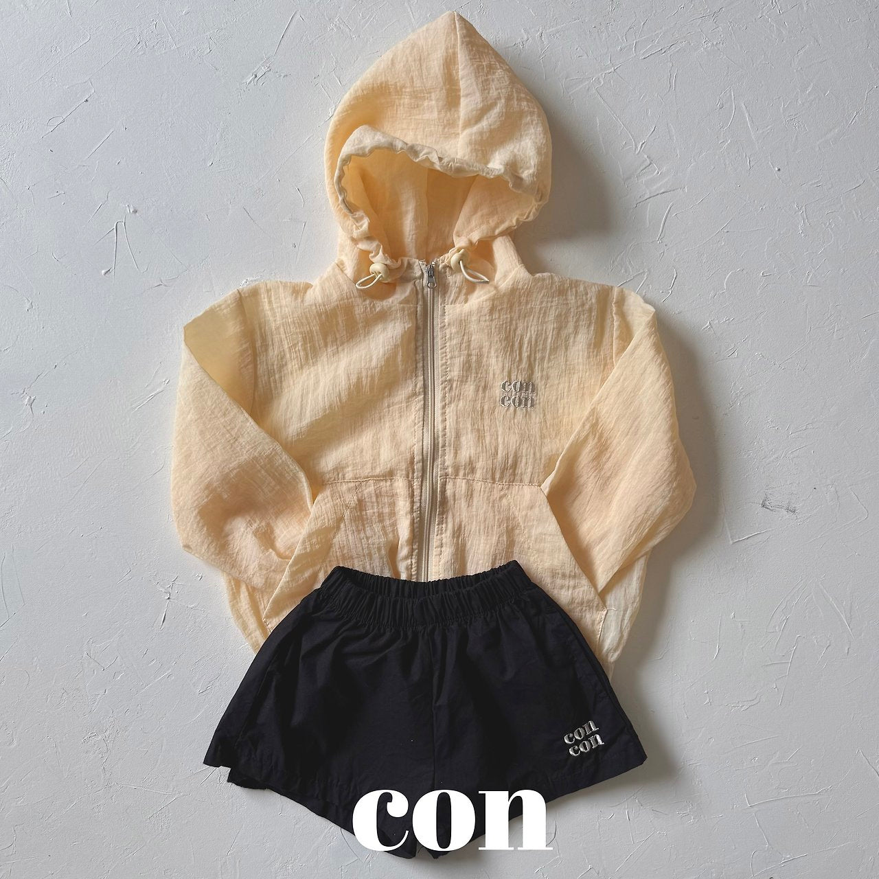 ［con］Square short pants