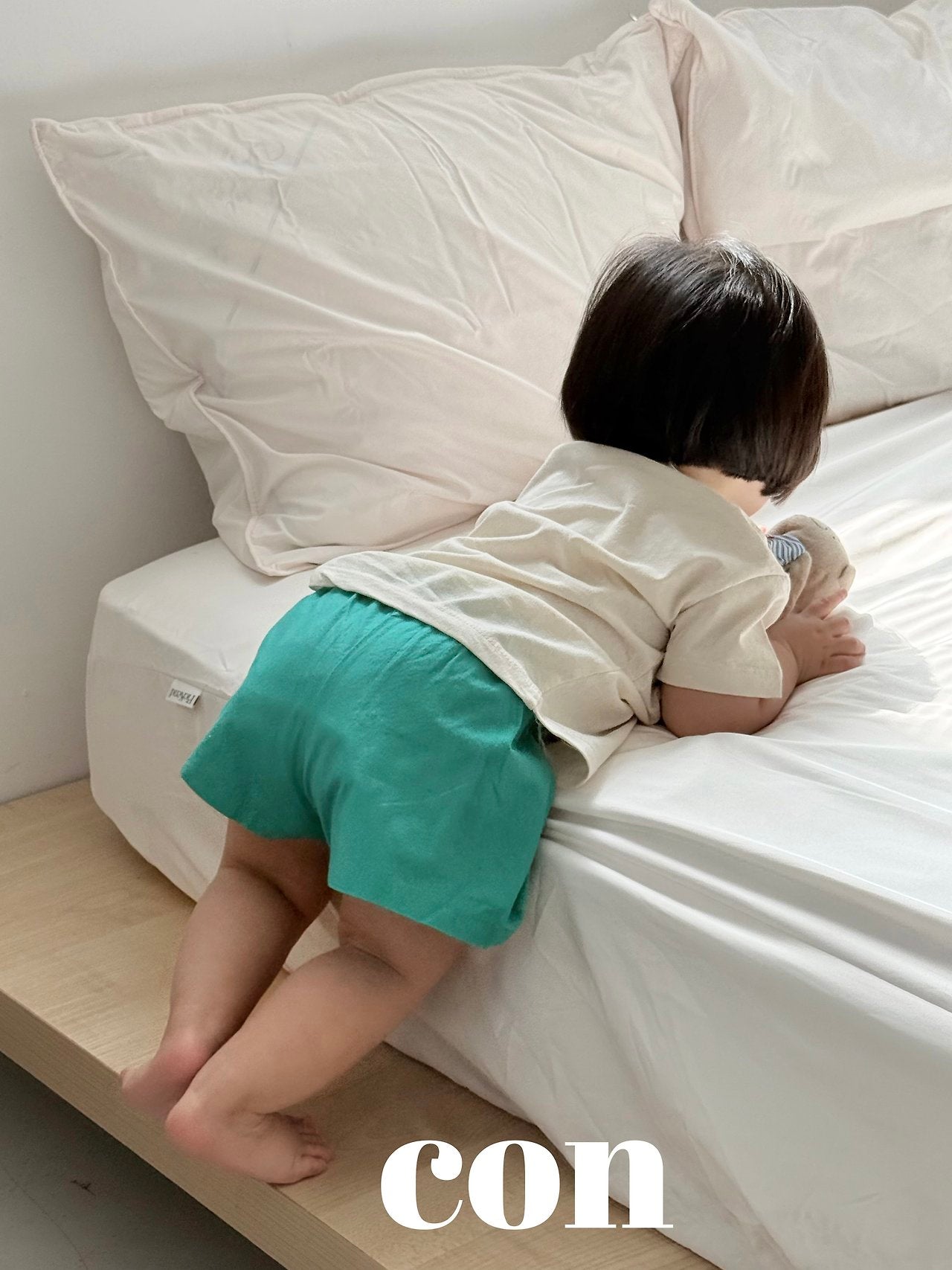 ［con］Square short pants