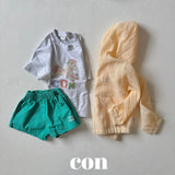 ［con］Square short pants