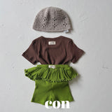 ［con］Summer soft rib tee
