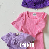 ［con］Summer soft rib tee