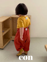 ［con］Block jogger pants