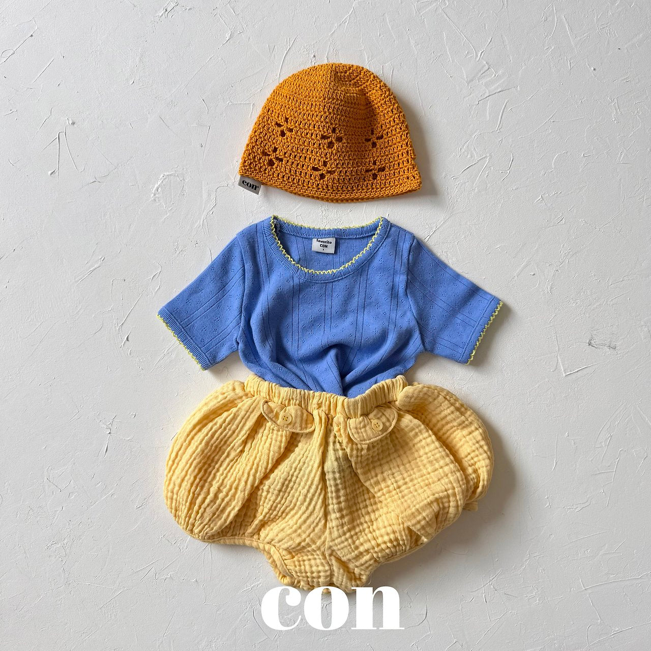 ［con］Pico lace point tee