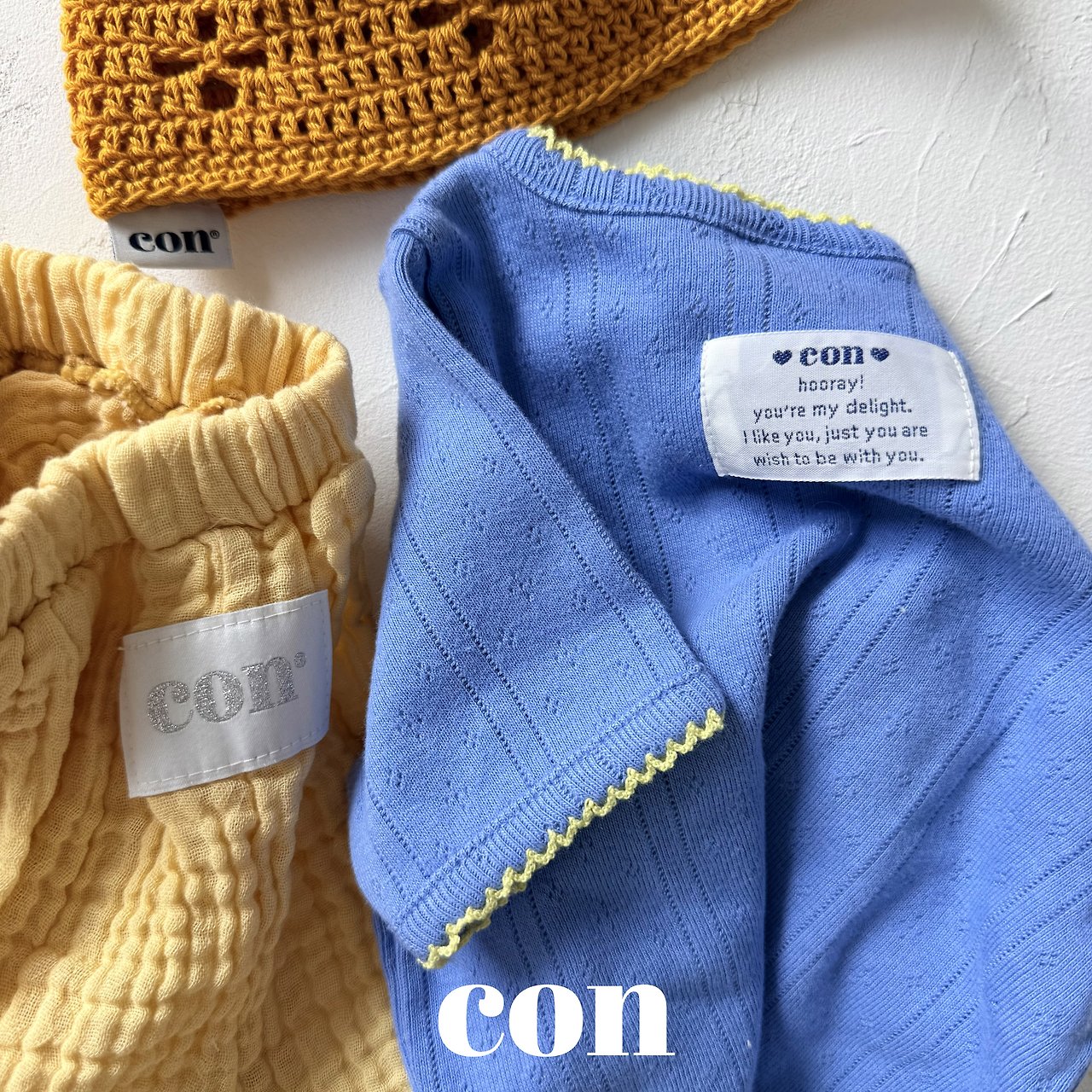 ［con］Pico lace point tee