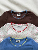 ［con］Pico lace point tee