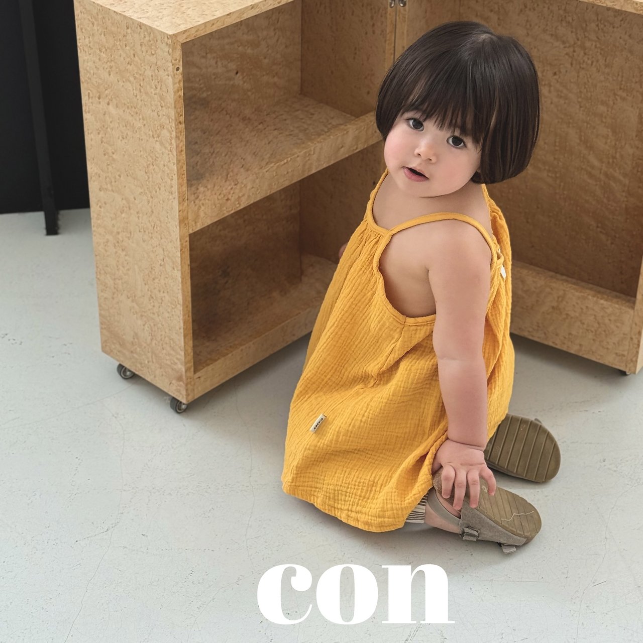 ［con］Little camisole one-piece