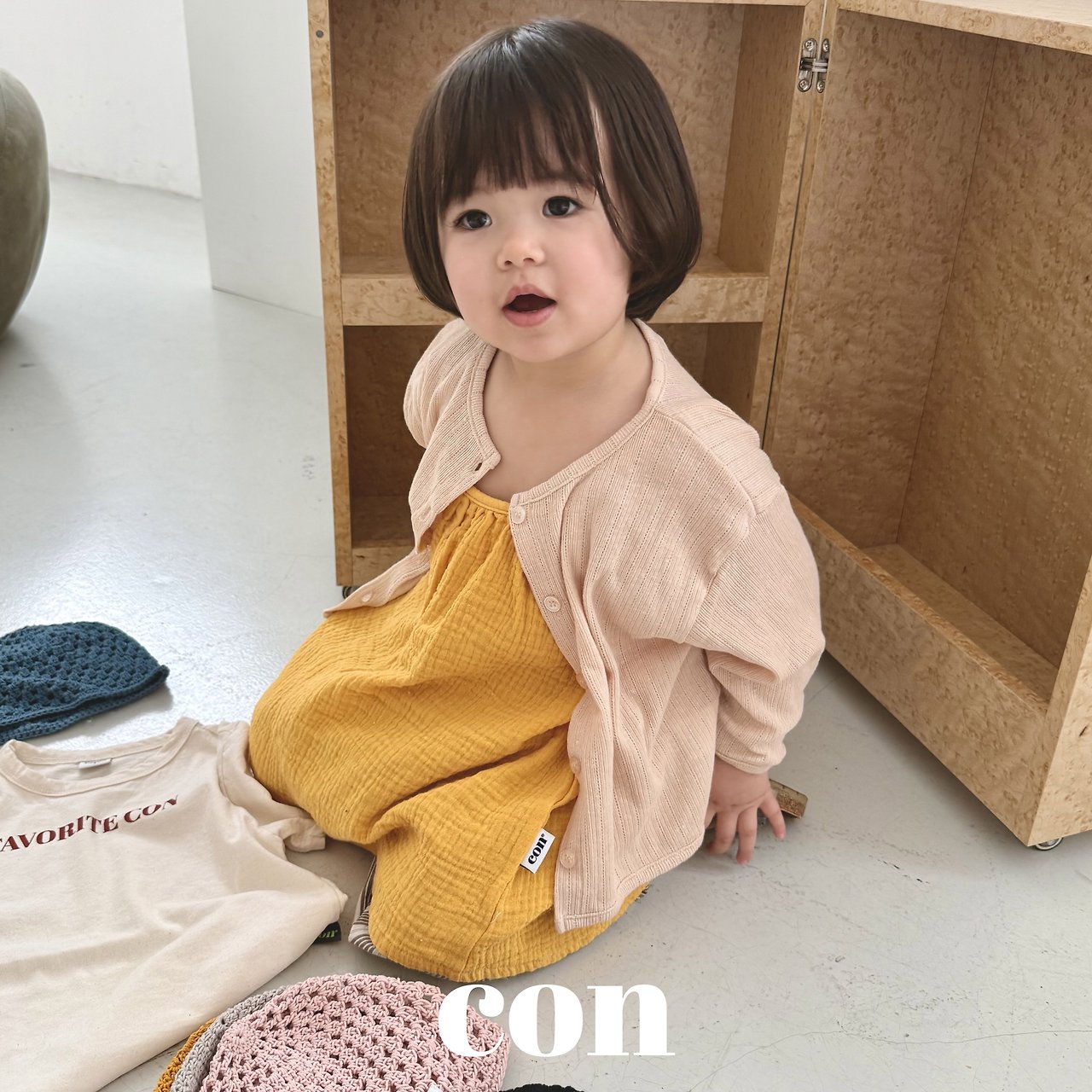 ［con］Little camisole one-piece