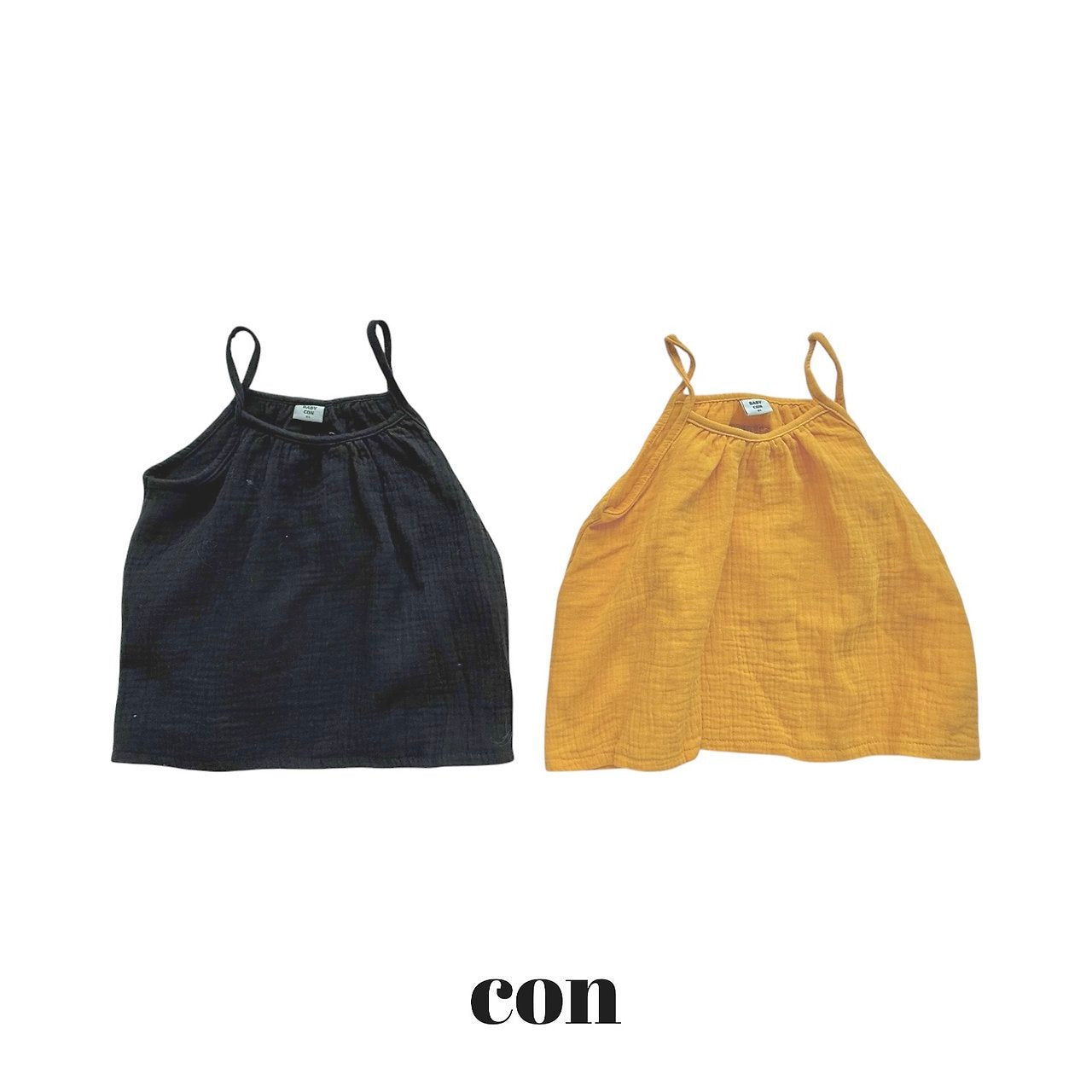 ［con］Little camisole one-piece