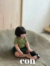 ［con］Honey bee stripe tee