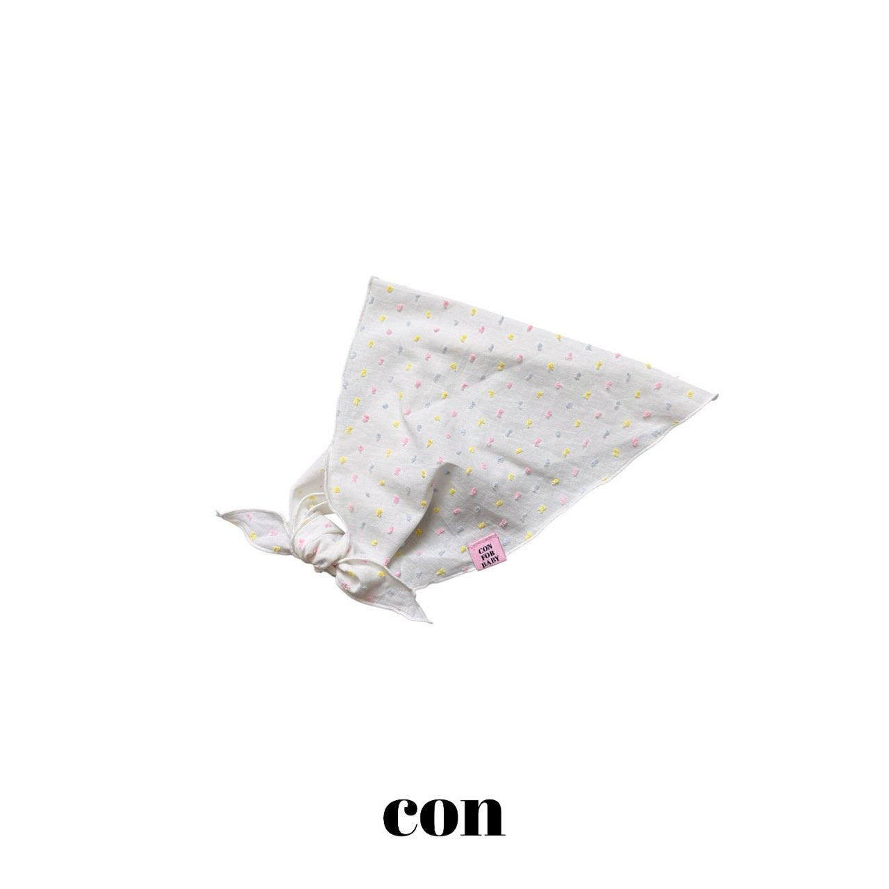 ［con］Cotton candy scarf