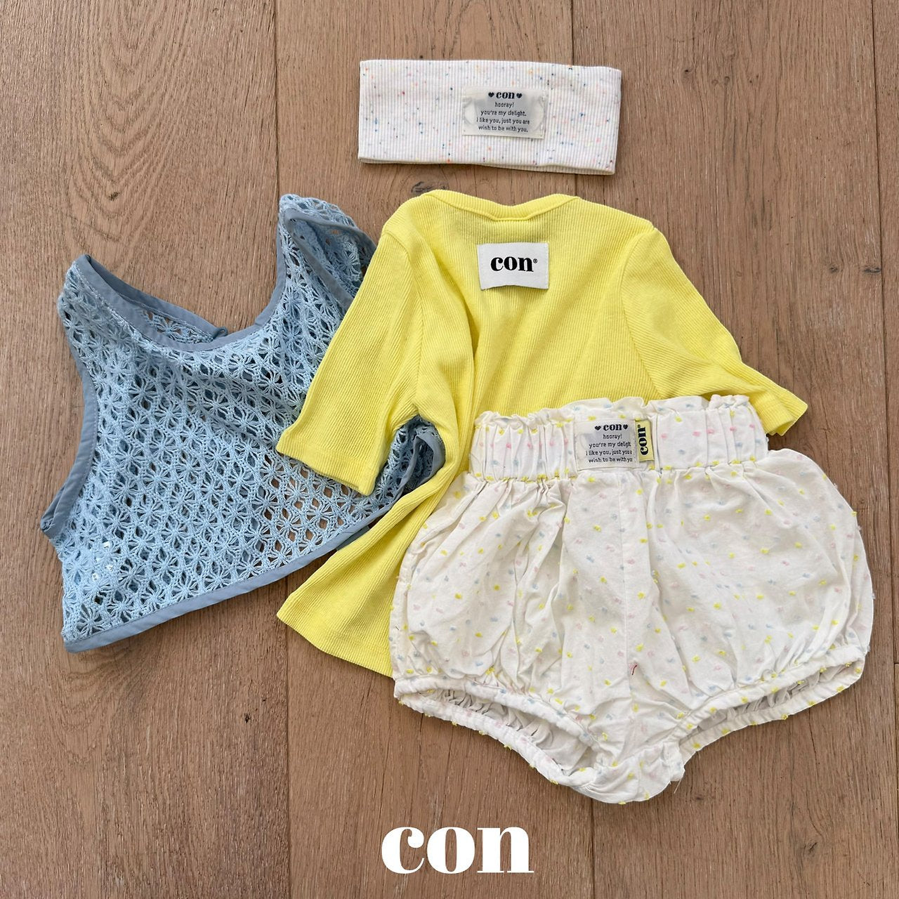 ［con］Cotton candy bloomer