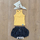 ［con］Mini check bloomer